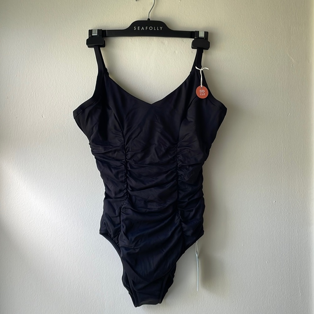 Seafolly DD Cup Maillot Womens US Size 10 Dd